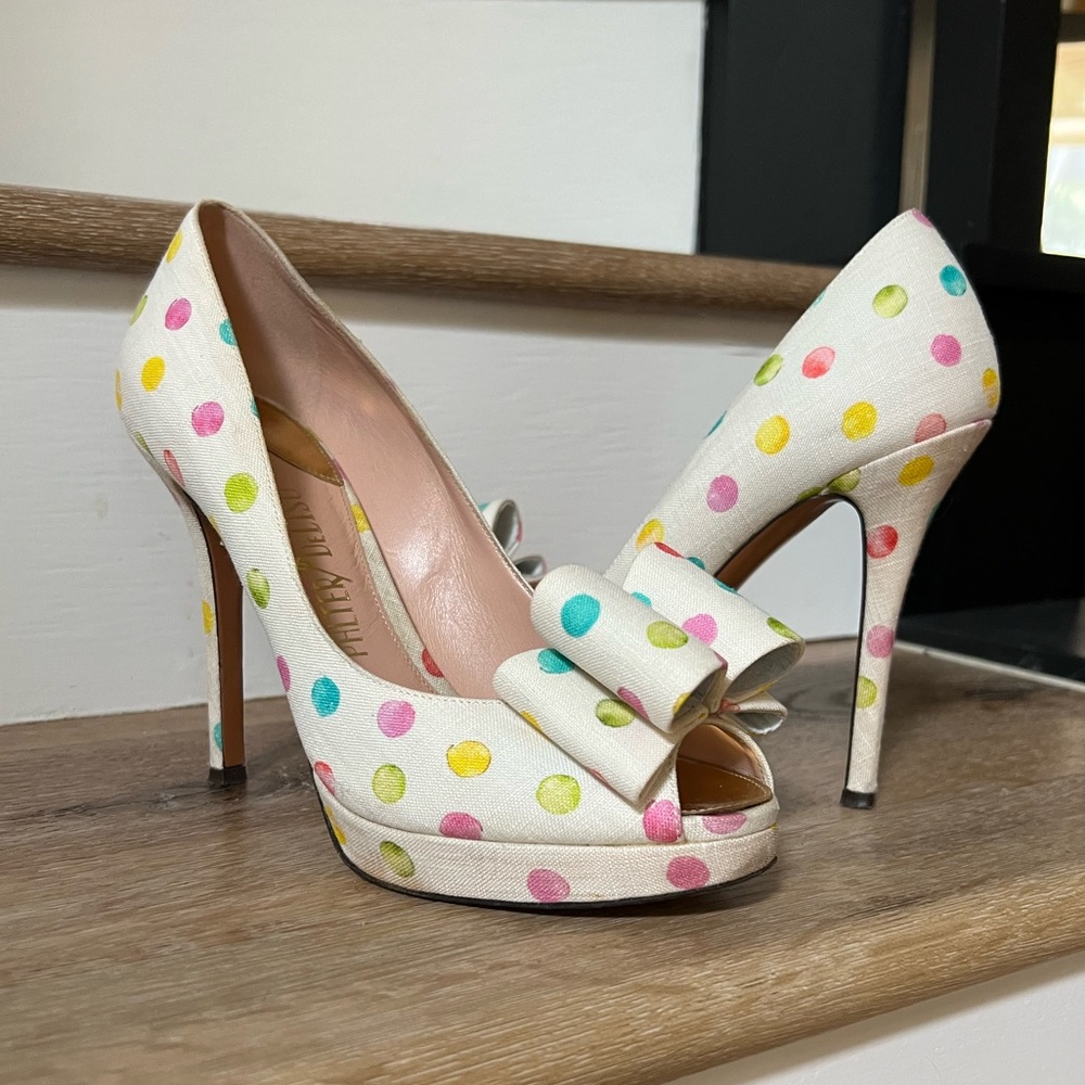 Palter DeLiso polka a Dot Heels